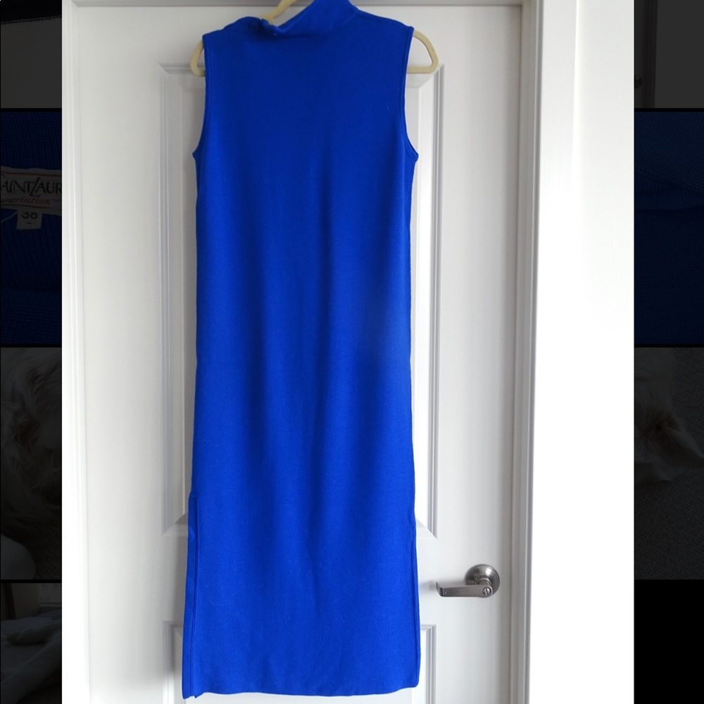 NWOT Yves Saint Laurent sweater dress like new!